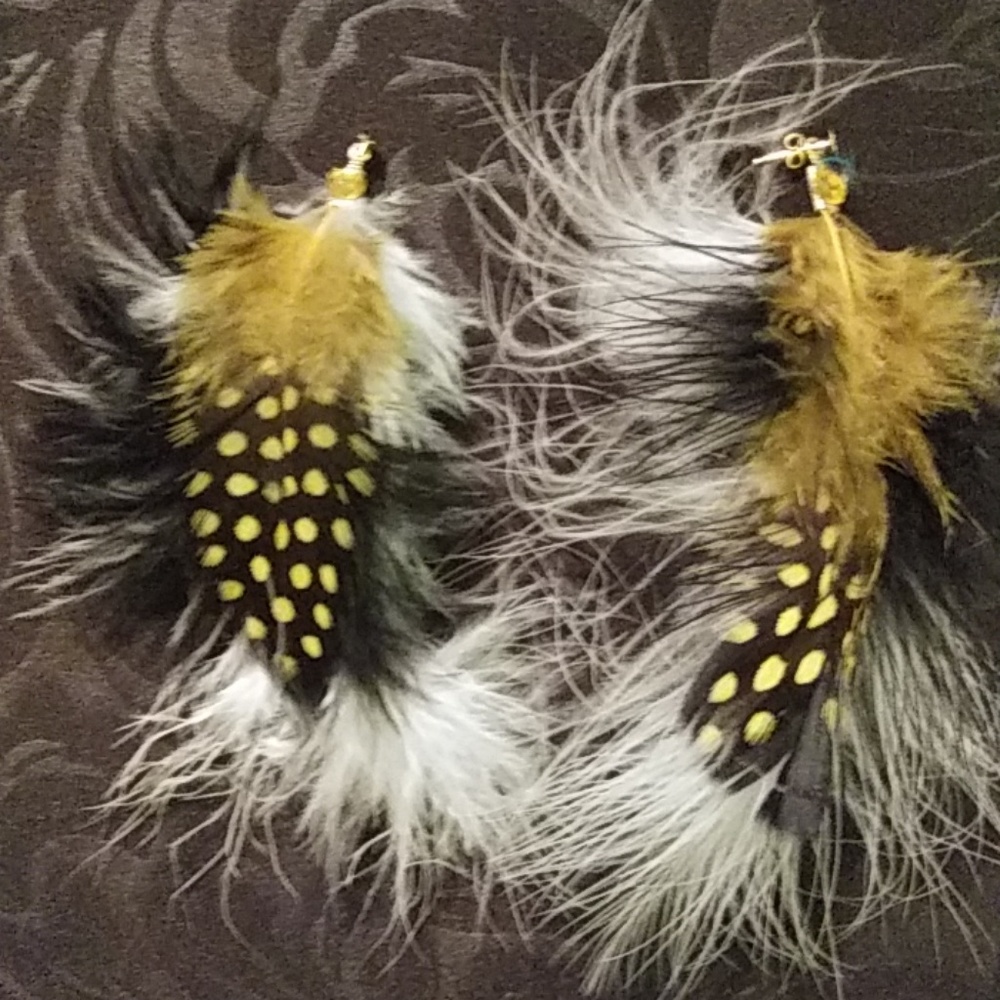 Feather Earrings